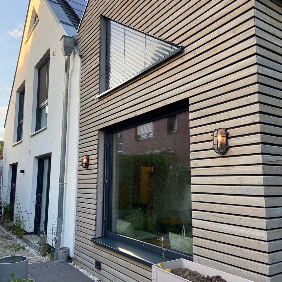 Projekt holzverkleideter Anbau 5