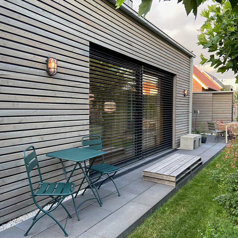 Projekt holzverkleideter Anbau 4