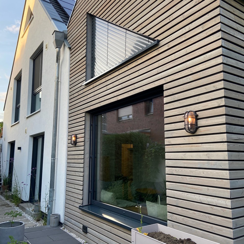 Projekt holzverkleideter Anbau 5