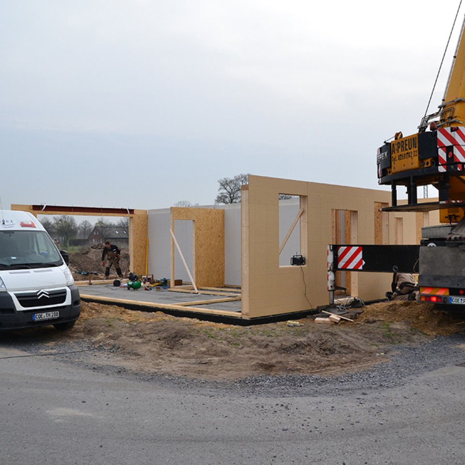 Montage vor Ort