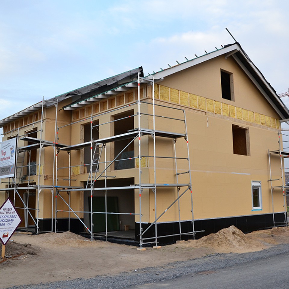 Montage Doppelhaus