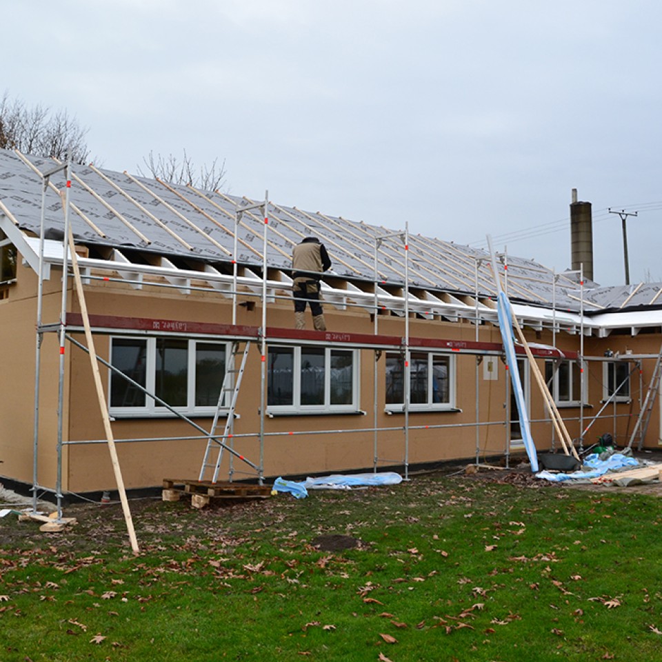 Montage Schwedenhaus