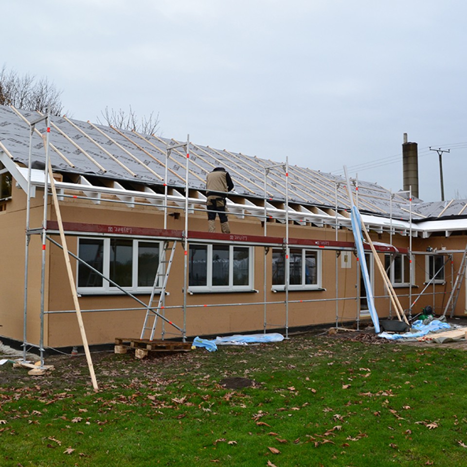 Montage Schwedenhaus