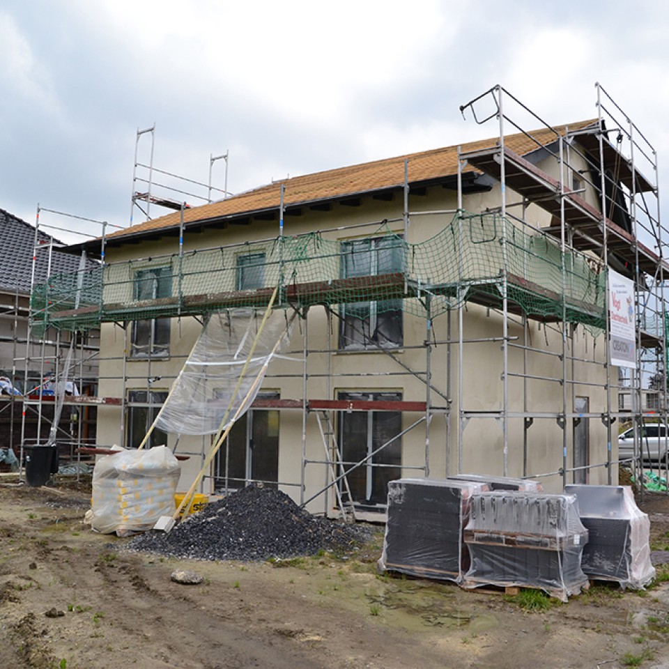 Einfamilienhaus in Holzständerbauweise